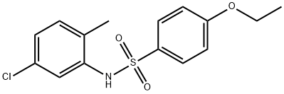 N-(5-chloro-2-methylphenyl)-4-ethoxybenzenesulfonamide Struktur