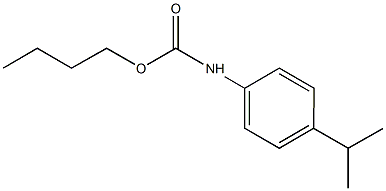 butyl 4-isopropylphenylcarbamate Struktur