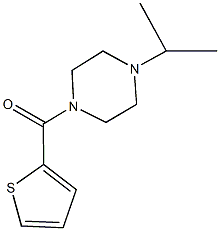 1-isopropyl-4-(2-thienylcarbonyl)piperazine Struktur