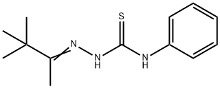 3,3-dimethyl-2-butanone N-phenylthiosemicarbazone Struktur