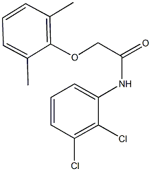 N-(2,3-dichlorophenyl)-2-(2,6-dimethylphenoxy)acetamide Struktur