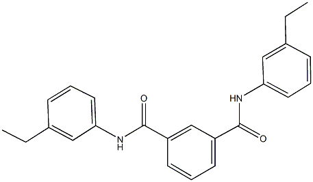 N~1~,N~3~-bis(3-ethylphenyl)isophthalamide Struktur