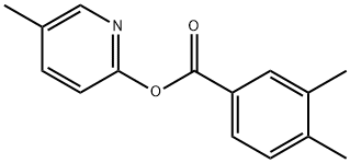 5-methyl-2-pyridinyl 3,4-dimethylbenzoate Struktur