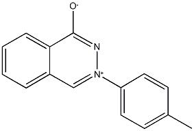 3-(4-methylphenyl)phthalazin-3-ium-1-olate Struktur