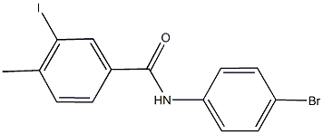 N-(4-bromophenyl)-3-iodo-4-methylbenzamide Struktur