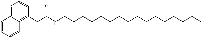 N-hexadecyl-2-(1-naphthyl)acetamide Struktur