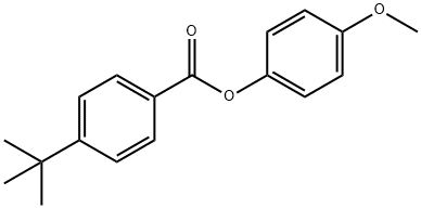 4-methoxyphenyl 4-tert-butylbenzoate Struktur