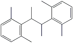 2-[2-(2,6-dimethylphenyl)-1-methylpropyl]-1,3-dimethylbenzene Struktur