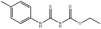 ethyl 4-toluidinocarbothioylcarbamate Struktur