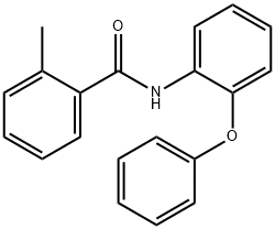 2-methyl-N-(2-phenoxyphenyl)benzamide Struktur