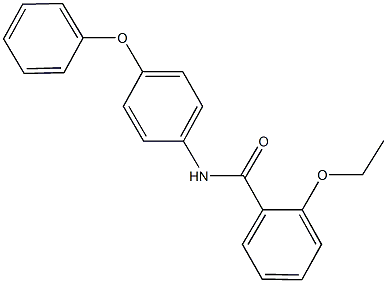 2-ethoxy-N-(4-phenoxyphenyl)benzamide Struktur