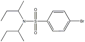 4-bromo-N,N-di(sec-butyl)benzenesulfonamide Struktur