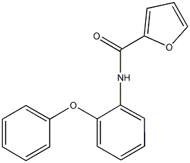 N-(2-phenoxyphenyl)-2-furamide Struktur