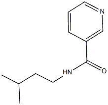 N-isopentylnicotinamide Struktur