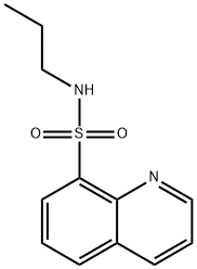 N-propyl-8-quinolinesulfonamide Struktur