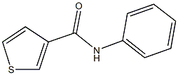 N-phenyl-3-thiophenecarboxamide Struktur