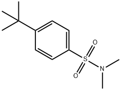 4-tert-butyl-N,N-dimethylbenzenesulfonamide Struktur