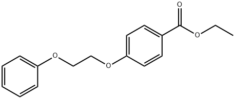 ethyl 4-(2-phenoxyethoxy)benzoate Struktur