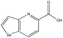 selenopheno[3,2-b]pyridine-5-carboxylic acid Struktur