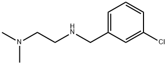 N-(3-chlorobenzyl)-N-[2-(dimethylamino)ethyl]amine Struktur