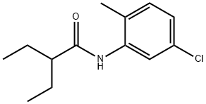 N-(5-chloro-2-methylphenyl)-2-ethylbutanamide Struktur