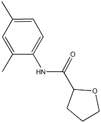 N-(2,4-dimethylphenyl)tetrahydro-2-furancarboxamide Struktur