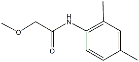 N-(2,4-dimethylphenyl)-2-methoxyacetamide Struktur