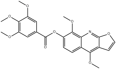 Haplopine, derivative of Struktur