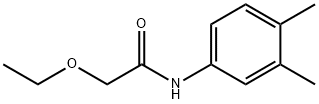 N-(3,4-dimethylphenyl)-2-ethoxyacetamide Struktur