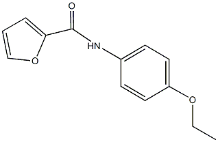 N-(4-ethoxyphenyl)-2-furamide Struktur