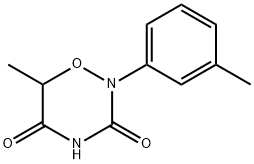 6-methyl-2-(3-methylphenyl)-1,2,4-oxadiazinane-3,5-dione Struktur