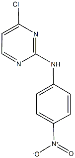 4-chloro-2-{4-nitroanilino}pyrimidine Struktur