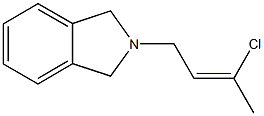 2-(3-chloro-2-butenyl)isoindoline Struktur