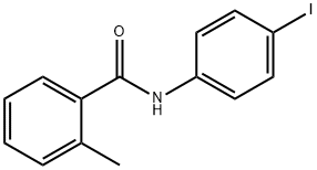 N-(4-iodophenyl)-2-methylbenzamide Struktur