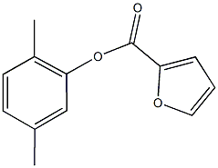 2,5-dimethylphenyl 2-furoate Struktur