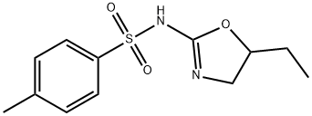 N-(5-ethyl-1,3-oxazolidin-2-ylidene)-4-methylbenzenesulfonamide Struktur