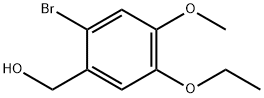 (2-bromo-5-ethoxy-4-methoxyphenyl)methanol Struktur