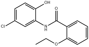 N-(5-chloro-2-hydroxyphenyl)-2-ethoxybenzamide Struktur