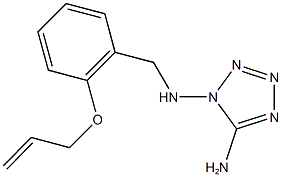 N-[2-(allyloxy)benzyl]-N-(5-amino-1H-tetraazol-1-yl)amine Struktur