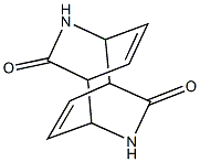 3,7-diazatricyclo[4.2.2.2~2,5~]dodeca-9,11-diene-4,8-dione Struktur