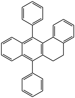 7,12-diphenyl-5,6-dihydrobenzo[a]anthracene Struktur