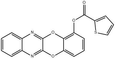 [1,4]benzodioxino[2,3-b]quinoxalin-1-yl 2-thiophenecarboxylate Struktur