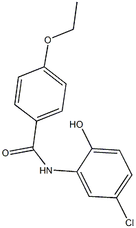 N-(5-chloro-2-hydroxyphenyl)-4-ethoxybenzamide Struktur