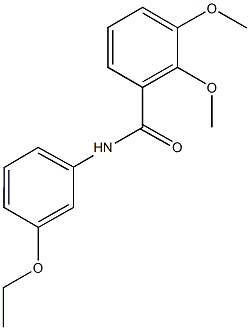 N-(3-ethoxyphenyl)-2,3-dimethoxybenzamide Struktur