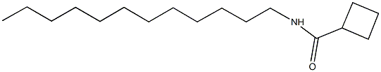 N-dodecylcyclobutanecarboxamide Struktur