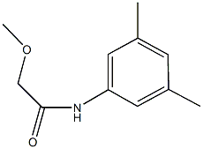 N-(3,5-dimethylphenyl)-2-methoxyacetamide Struktur