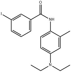 N-[4-(diethylamino)-2-methylphenyl]-3-iodobenzamide Struktur