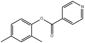 2,4-dimethylphenyl isonicotinate Struktur