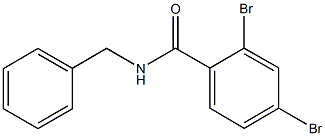 N-benzyl-2,4-dibromobenzamide Struktur