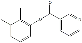 2,3-dimethylphenylnicotinate Struktur